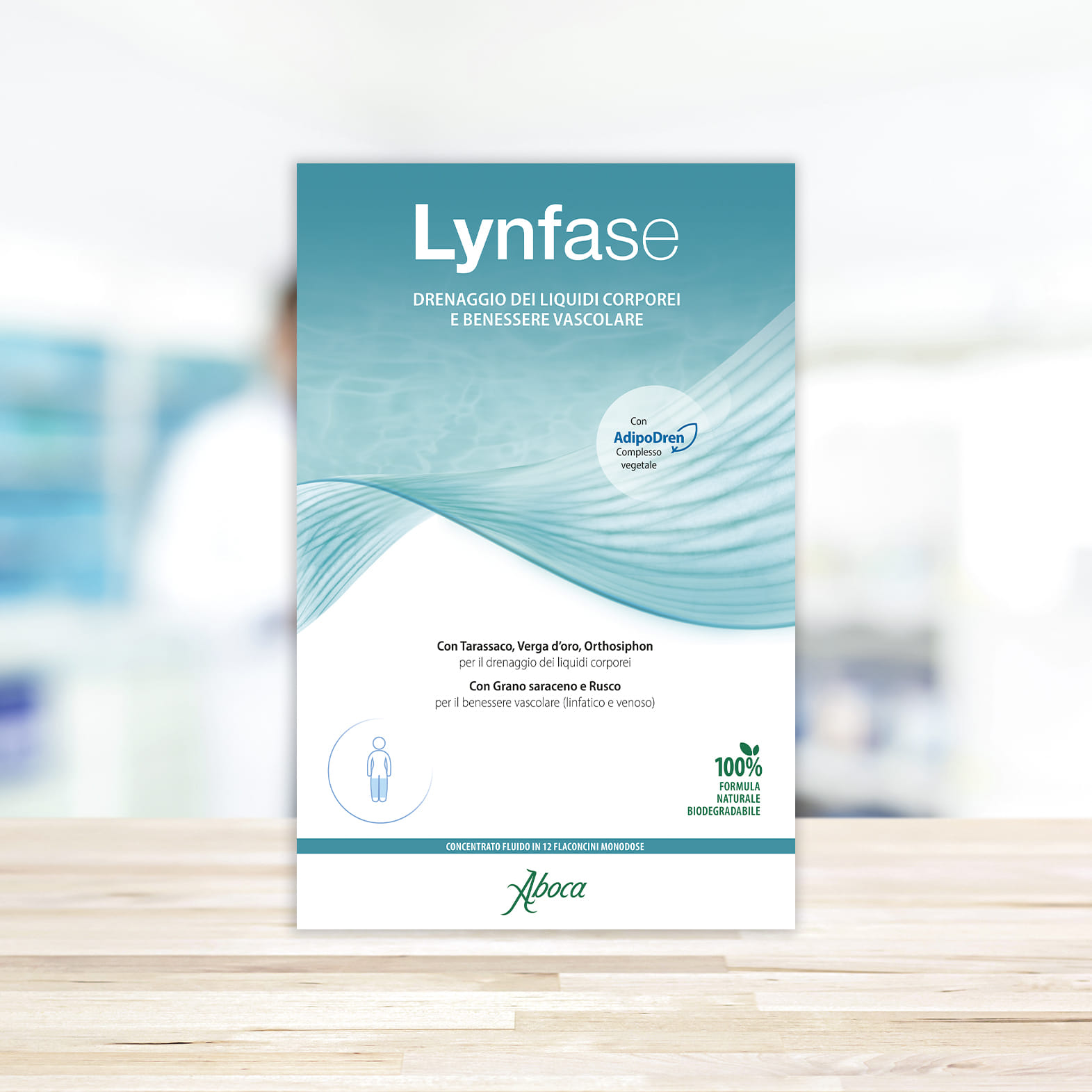LYNFASE CONCENTRATO FLUIDO 12 FLACONCINI DA 13,3 G