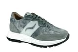CALZATURA ORTOPEDICA DI SERIE PREDISPOSTA PER PLANTARE C4103 SCARPA DONNA FUMO/FUMO/ARGENTO FORMA CALZATA L TAGLIA 37