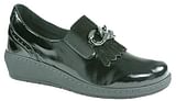 CALZATURA ORTOPEDICA DI SERIE PREDISPOSTA PER PLANTARE M3093 SCARPA DONNA NERO FORMA CALZATA L TAGLIA 40