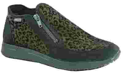 CALZATURA ORTOPEDICA DI SERIE PREDISPOSTA PER PLANTARE S8632 SCARPA DONNA T.MORO/NERO FORMA CALZATA L TAGLIA 38