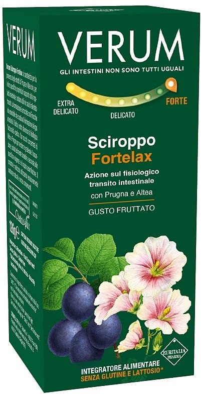 Verum Fortelax Sciroppo Fruttato 126 G New