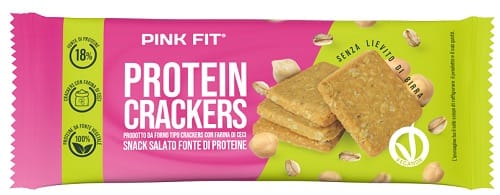 PINK FIT PROTEIN CRACKERS 40 G