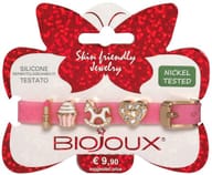 BJB015 BRACCIALE SILICONE LIGHT ROSE GOLD PLATED