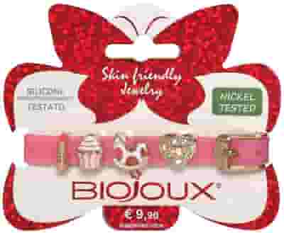 BJB015 BRACCIALE SILICONE LIGHT ROSE GOLD PLATED