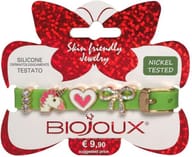 BJB020 BRACCIALE SILICONE GREEN GOLD PLATED