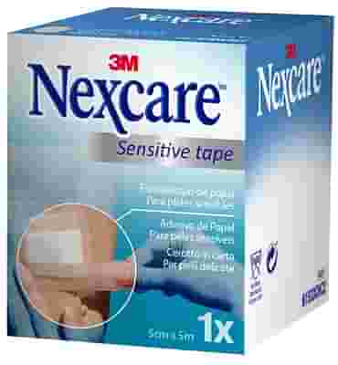CEROTTO CARTA NEXCARE SENSITIVE TAPE CARNE CM 5X5 M