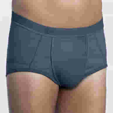 SLIP CONTENITIVI DA UOMO DUALSAN COLORE GRIGIO MISURA 6