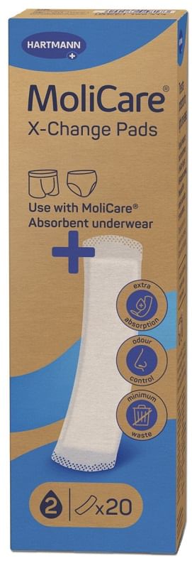 Assorbente Monouso Intercambiabile Molicare X Change Pads 20 Pezzi