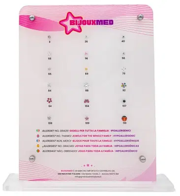 BIJOUXMED ORECCHINI STERILI DA FORATURA 110 BIJOUXMED ORECCHINI STERILI DA FORATURA 110