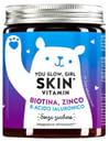 YOU GLOW GIRL SKIN VITAMINA BIOTINA ZINCO & ACIDO IALURONICO 45 CARAMELLE GOMMOSE SENZA ZUCCHERO GUSTO MANGO