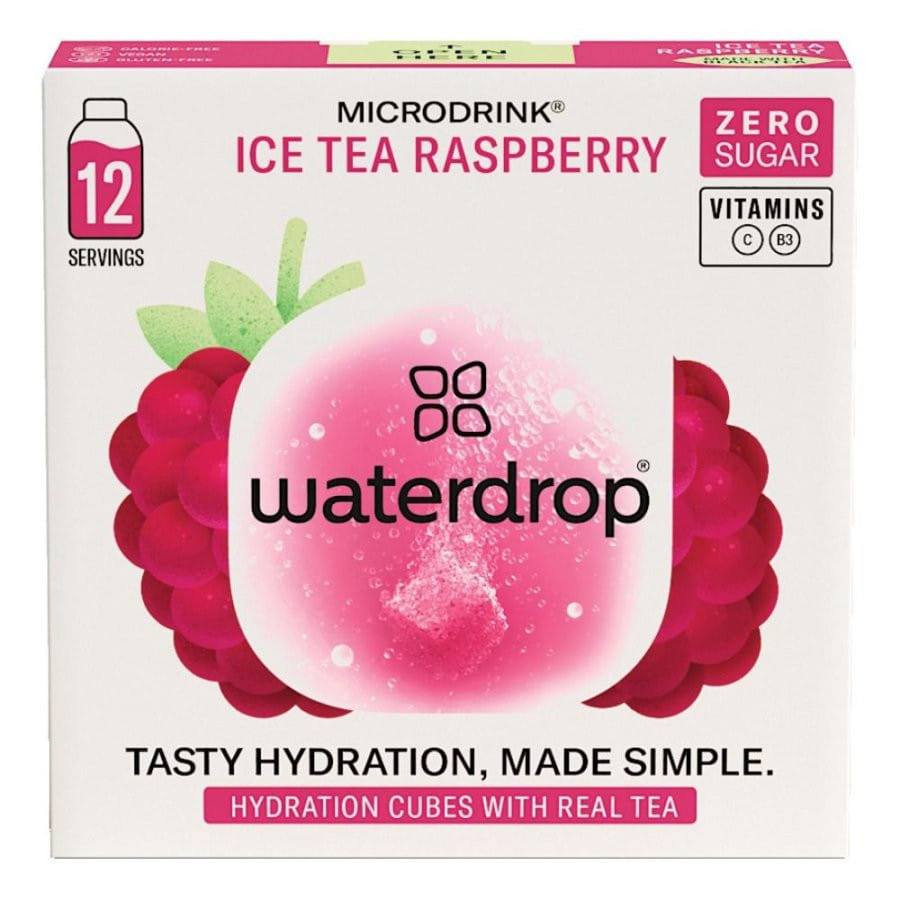 WATERDROP ICE TEA LAMPONE 12 CUBETTI