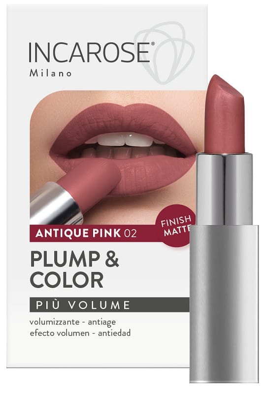 INCAROSE PIU' VOLUME PLUMP&COLOR ANTIQUE PINK 02