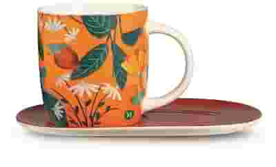 NEAVITA COOKIE MUG CON PIATTINO CASA DOLCE CASA 300 ML