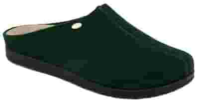 CALZATURA ELISA WOOL W DK GREEN TOMAIA LANA FODERA TOMAIA SFODERATO SOTTOPIEDE PELLE SCAMOSCIATA SUOLA PU FITTING G 39