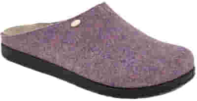 CALZATURA ELISA WOOL W LILAC TOMAIA LANA FODERA TOMAIA SFODERATO SOTTOPIEDE PELLE SCAMOSCIATA SUOLA PU FITTING G 38