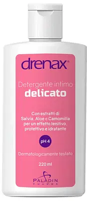 DRENAX DETERGENTE INTIMO DELICATO 220 ML DRENAX DETERGENTE INTIMO DELICATO 220 ML