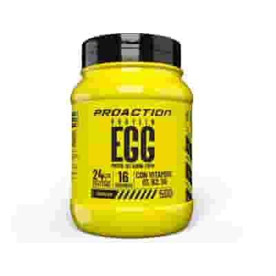 PROACTION FIT PROTEIN EGG CIOCCOLATO 500 G SENZA GLUTINE NATURALMENTE PRIVO DI LATTOSIO