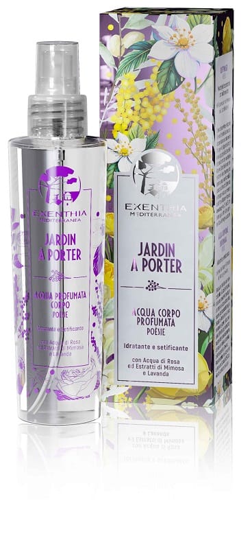 EXENTHIA MEDITERRANEA JARDIN A PORTER ACQUA CORPO PROFUMATA POESIE IDRATANTE E SETIFICANTE 150 ML