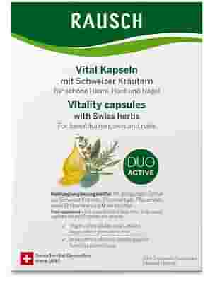 RAUSCH CAPSULE VITALITA' ALLE ERBE SVIZZERE 60 CAPSULE