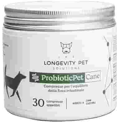 LONGEVITY PET PROBIOTICPET CANE 30 COMPRESSE