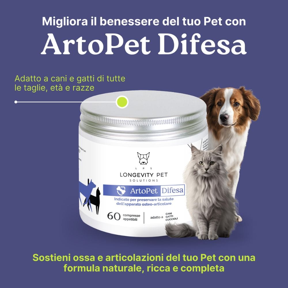 LONGEVITY PET ARTOPET DIFESA 60 COMPRESSE