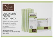 FIOCCHI DI RISO COFANETTO TALCO NON TALCO 1 EMULSIONE TALCO NON TALCO 120 ML + 1 SALVIETTE TALCO NON TALCO + 1 TELO MARE