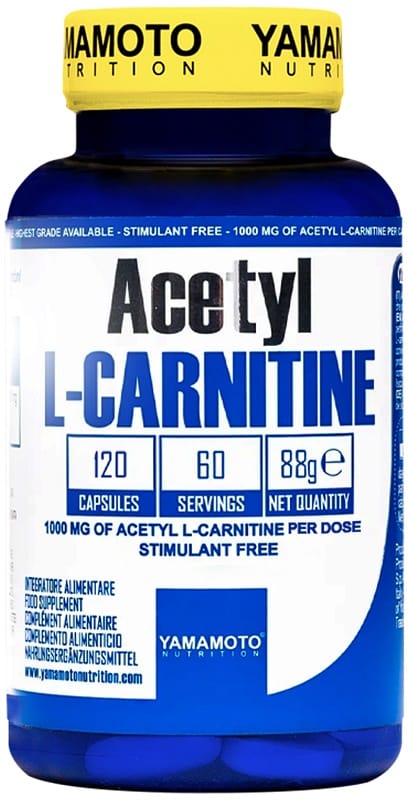 YAMAMOTO N ACETYL L CARNITINE 1000MG 120 CAPSULE