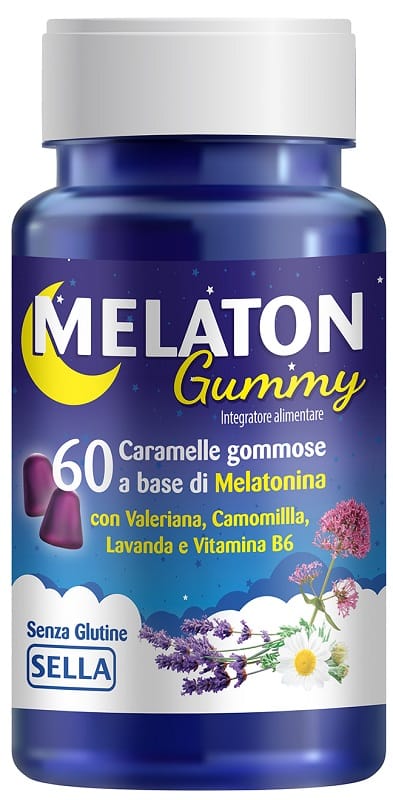 MELATON GUMMY 60 CARAMELLE GOMMOSE