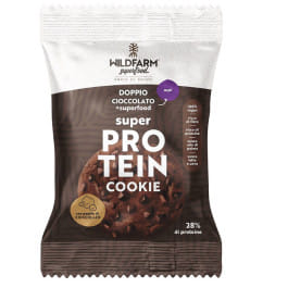 WILDFARM SUPER PROTEIN COOKIE DOPPIO CIOCCOLATO ACAI 50 G