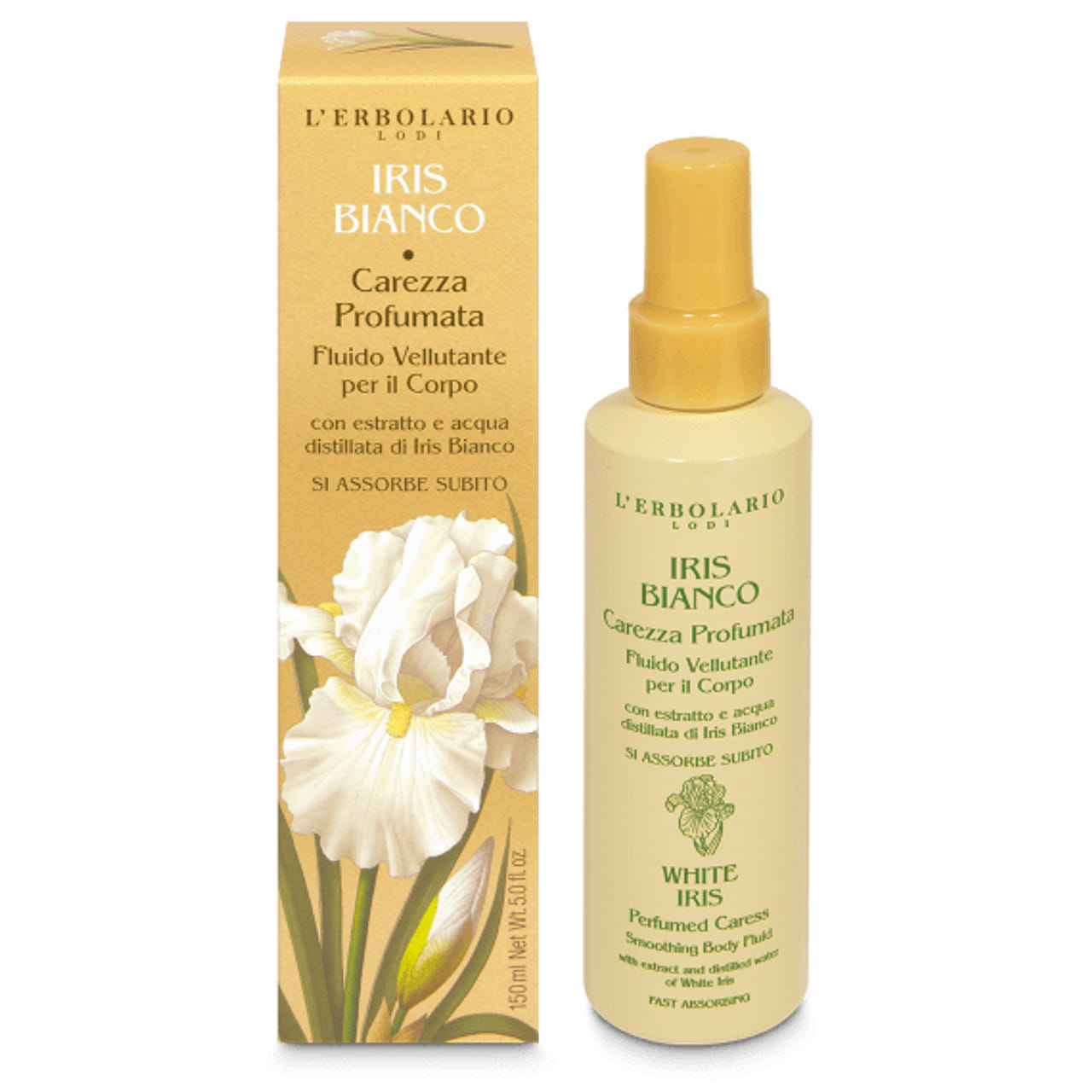 IRIS BIANCO CAREZZA PROFUMATA 150 ML