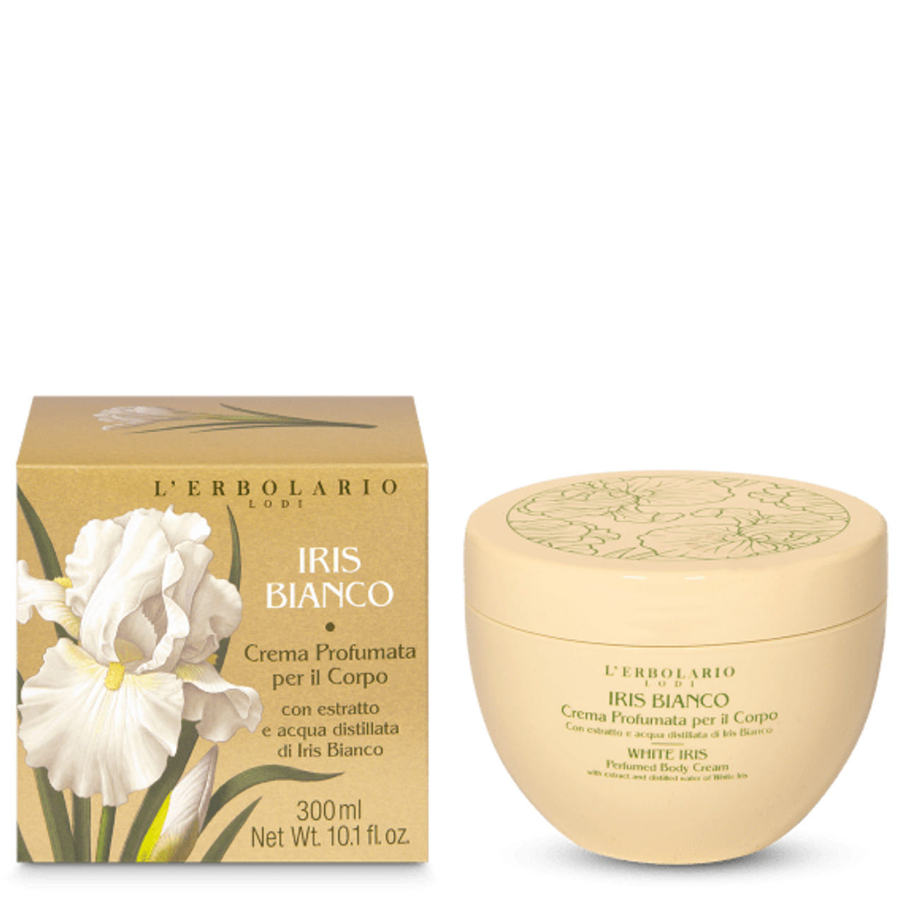 IRIS BIANCO CREMA PROFUMATA CORPO 300 ML