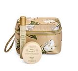 IRIS BIANCO MINI BEAUTY CASE PETALO 1 PROFUMO 15 ML + 1 CREMA PROFUMATA CORPO 75 ML