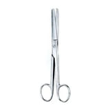 FORBICE RETTA PUNTE SMUSSE IN ACCIAIO PER CHIRURGIA 14 CM MONOUSO