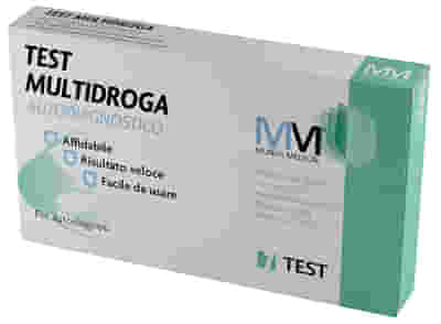 MUNUS MED TEST MULTIDROGA AUTODIAGNOSTICO RILEVAZIONE QUALITATIVA DI PIU' FARMACI E METABOLITI DEI FARMACI NELL'URINA UMANA