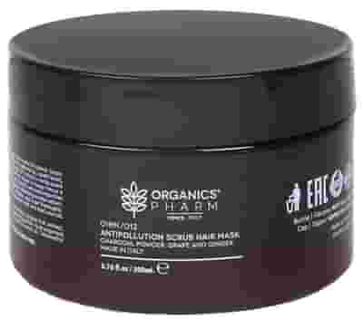 ORGANICS PHARM ANTIPOLLUTION SCRUB HAIR MASK 200 ML