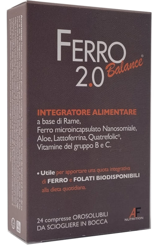 FERROBALANCE 2,0 24 COMPRESSE OROSOLUBILI