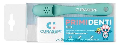 Curasept Kit Gel Primi Denti 20 Ml + Massaggiagengive