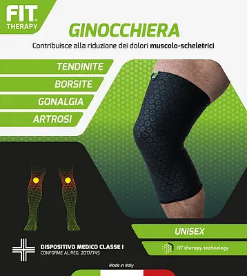 GINOCCHIERA FIT THERAPY NERO L GINOCCHIERA FIT THERAPY NERO L