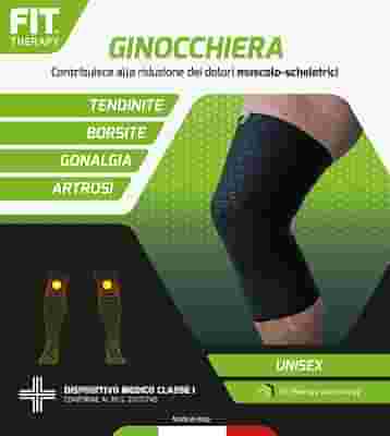 GINOCCHIERA FIT THERAPY NERO M
