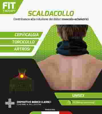 SCALDACOLLO FIT THERAPY NERO TAGLIA UNICA
