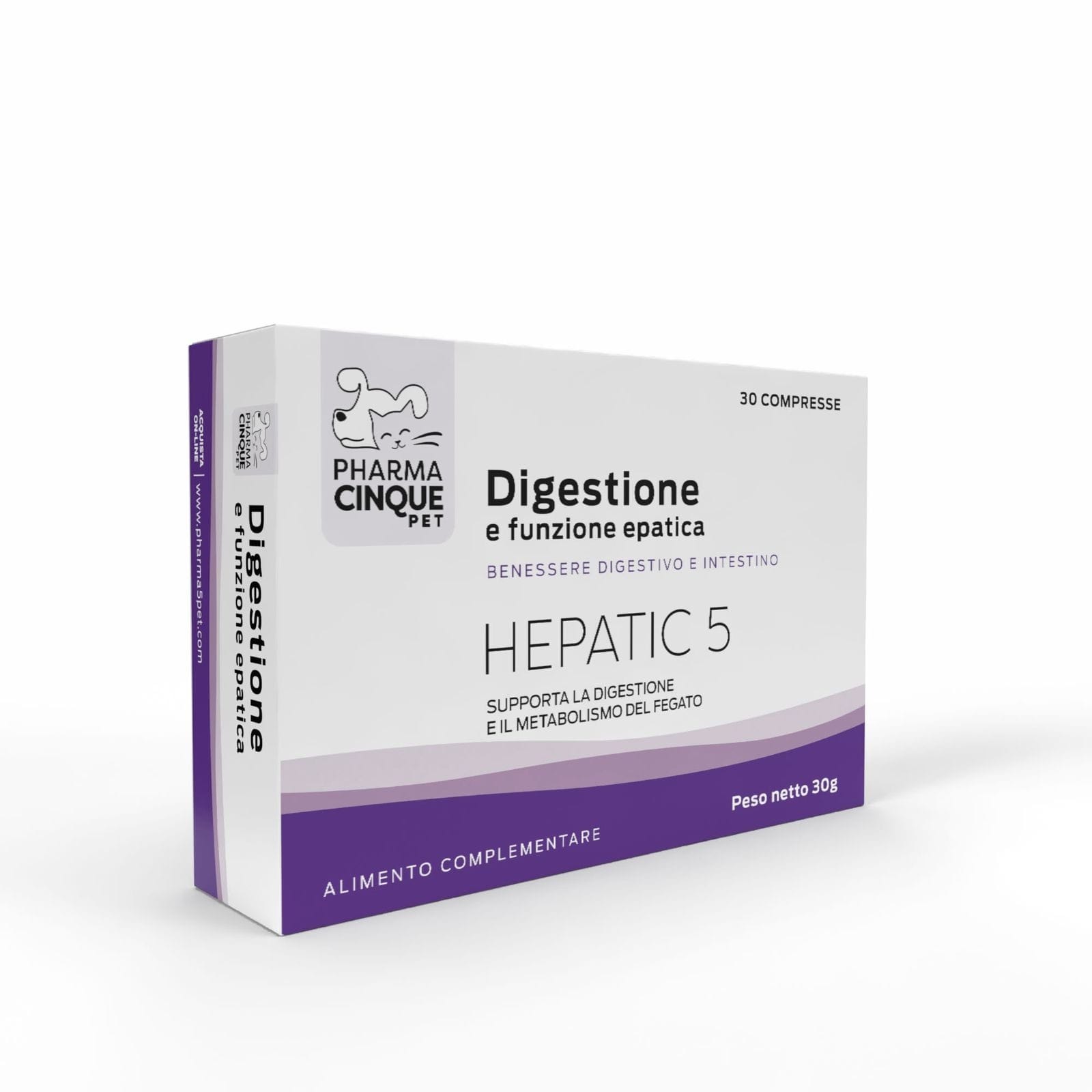 HEPATIC5 30 COMPRESSE