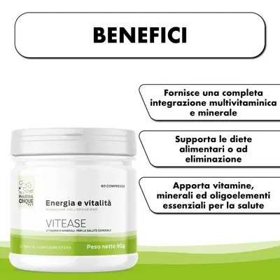 VITEASE 60 COMPRESSE VITEASE 60 COMPRESSE