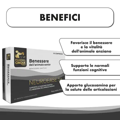 NEUROEASE5+ 30 COMPRESSE NEUROEASE5+ 30 COMPRESSE