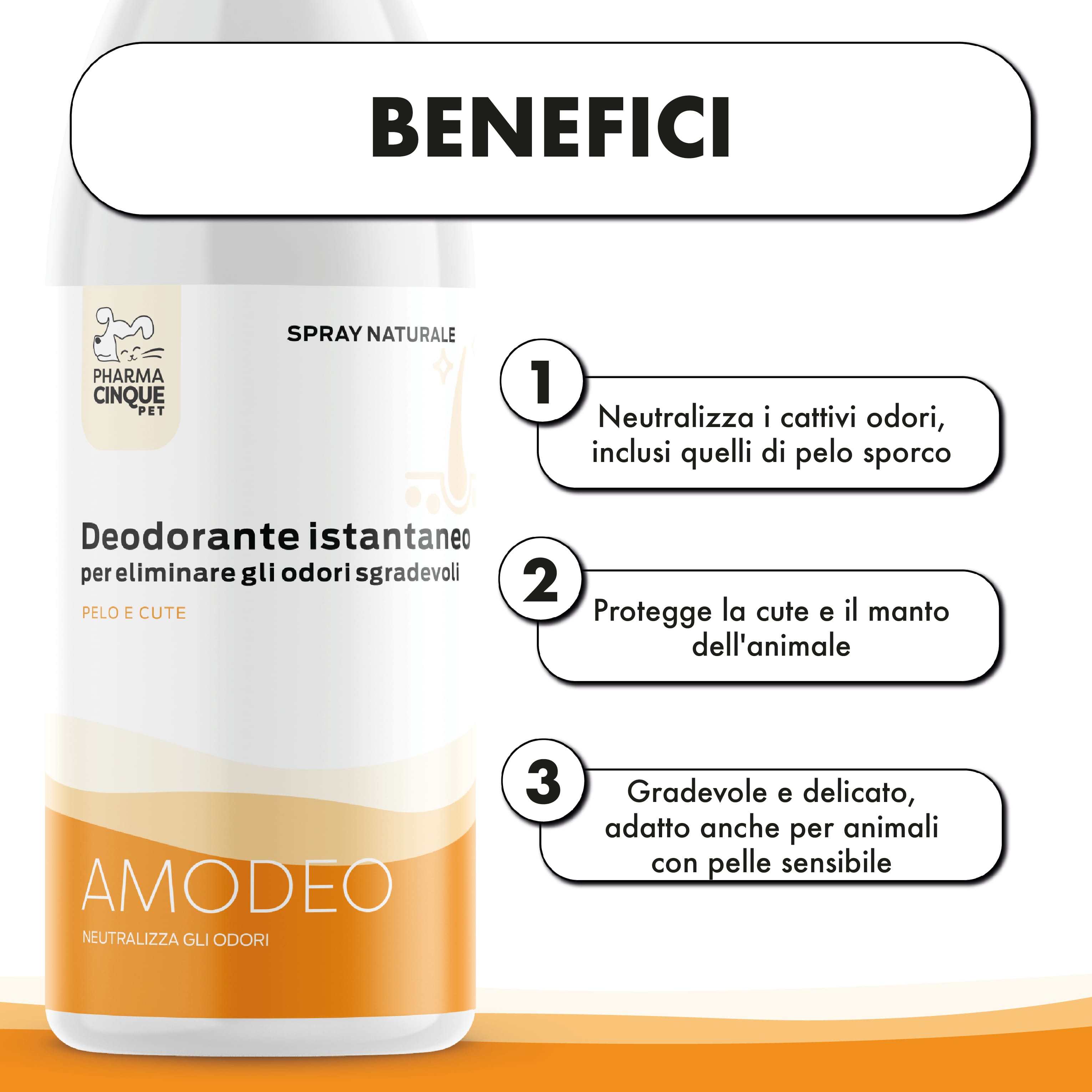 AMODEO DEODORANTE ISTANTANEO 150 ML