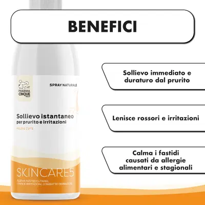 SKINCARE5 SOLLIEVO ISTANTANEO 150 ML SKINCARE5 SOLLIEVO ISTANTANEO 150 ML