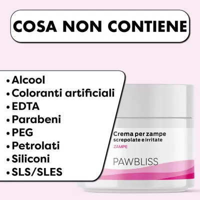 PAWBLISS CREMA ZAMPE 50 ML PAWBLISS CREMA ZAMPE 50 ML