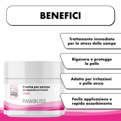 PAWBLISS CREMA ZAMPE 50 ML PAWBLISS CREMA ZAMPE 50 ML