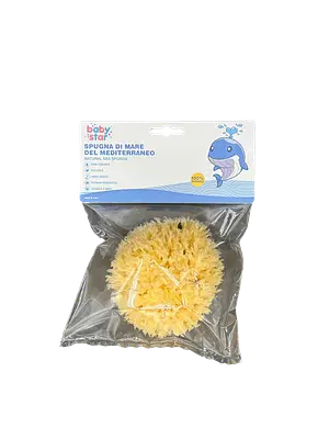 BABYSTAR SPUGNA MARE NATURALE 12 CM BABYSTAR SPUGNA MARE NATURALE 12 CM