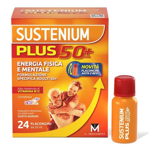 SUSTENIUM PLUS 50+ 24 FLACONCINI