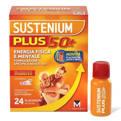 SUSTENIUM PLUS 50+ 24 FLACONCINI SUSTENIUM PLUS 50+ 24 FLACONCINI